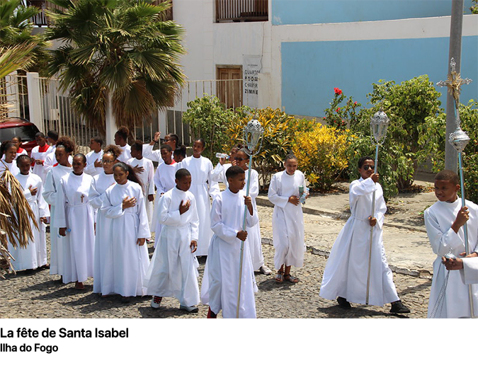 La fête de Santa Isabel fogo